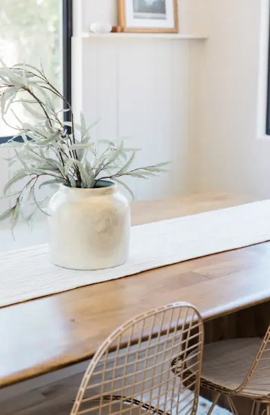 Photo d'un coin épuré